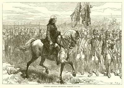 Warren Hastings prohlíží Pearsesovy sloupky od English School