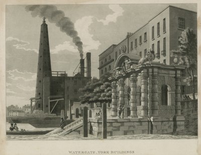 Watergate, York Buildings, Londýn od English School