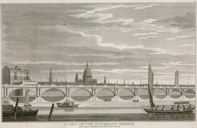 Waterloo Bridge, Londýn od English School