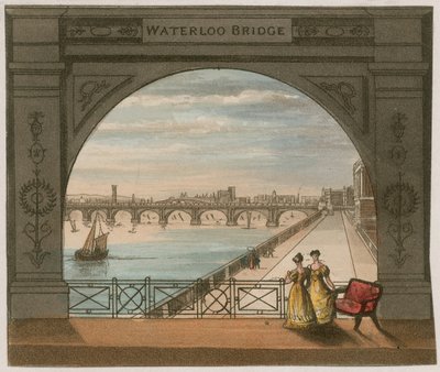Waterloo Bridge, Londýn od English School
