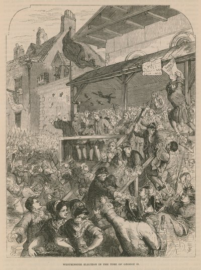 Westminsterské volby v době Jiřího II od English School