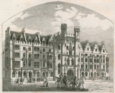 Vylepšení Westminster - Nové domy v Broad Sanctuary od English School