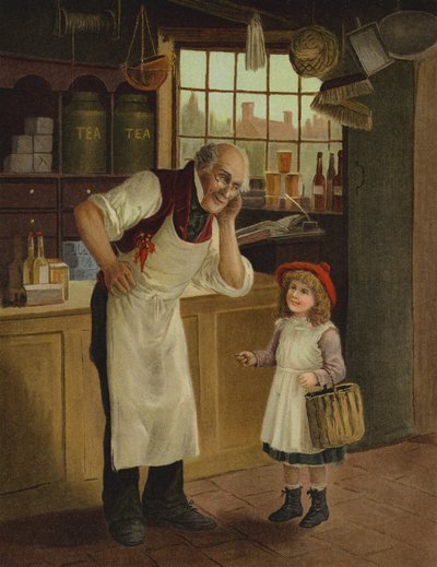 "Co jsi říkal, maličký" (chromolit) od English School