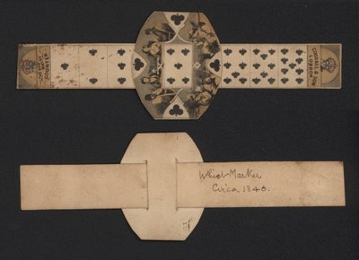 Whist counter, c1840 (barevné gravírování) od English School