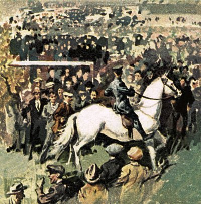 White Horse na finále poháru 1923 ve Wembley od English School