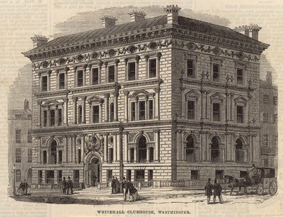 Whitehall Clubhouse, Westminster, Londýn od English School