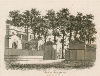 Whitehall Court nebo Yard, Vanbrugh House, zničen 1898 od English School