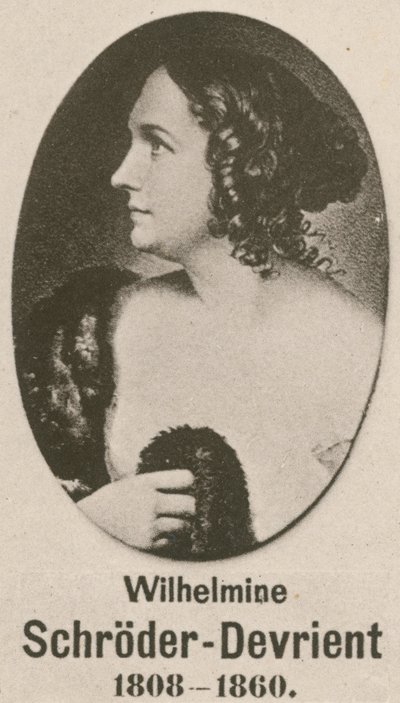 Wilhelmine Schroder-Devrient (hlubotisk) od English School
