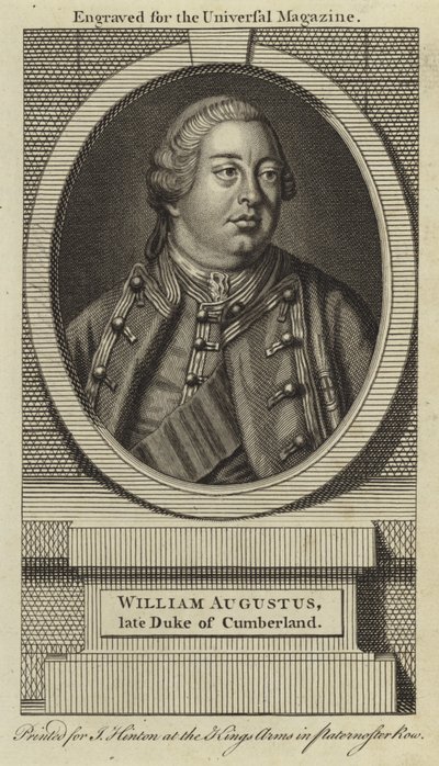 William Augustus, 1. vévoda z Cumberlandu od English School