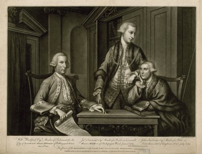 William Beckford, James Townsend a John Sawbridge od English School