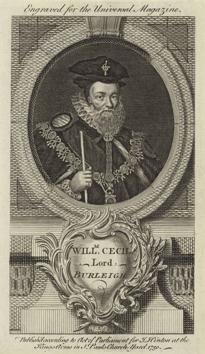 William Cecil, lord Burleigh od English School