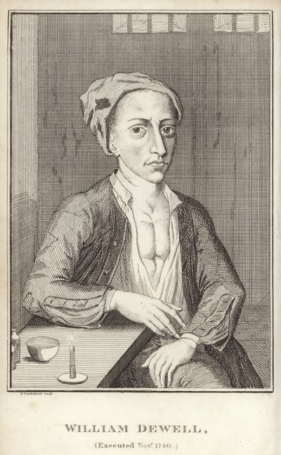 William Dewell, popraven listopadu 1740 od English School