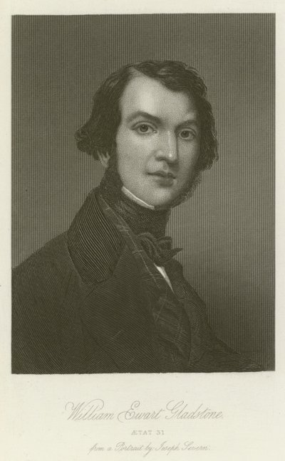 William Ewart Gladstone, Aetat 31 (rytina) od English School