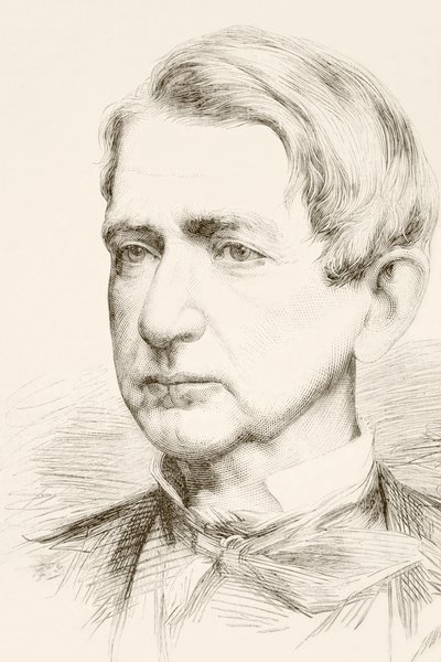 William Henry Seward, Sr. (litho) od English School