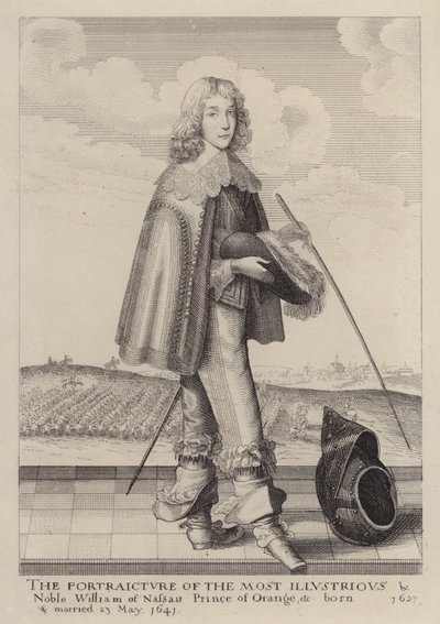 William II Orange-Nassau, princ Orange (lept) od English School