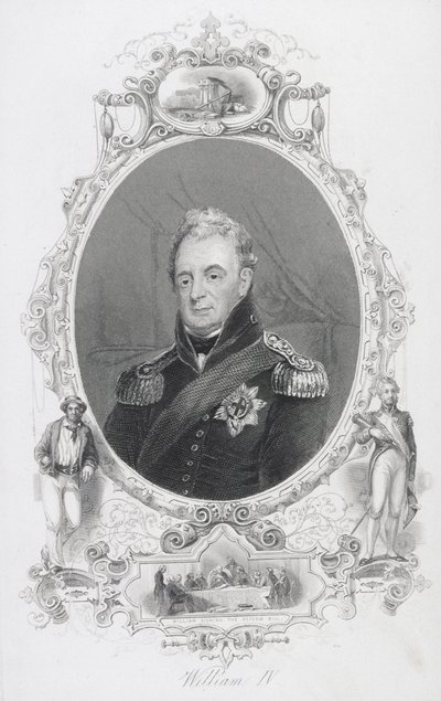 William IV (1765-1837) král Velké Británie, Irska a Hannoveru od English School