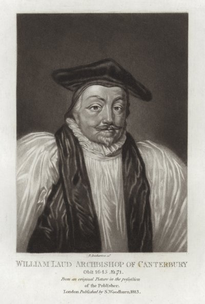 William Laud arcibiskup z Canterbury od English School