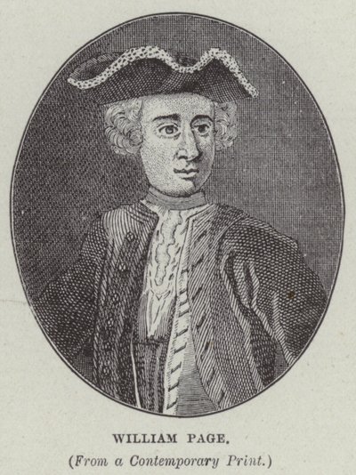 William Page (rytina) od English School