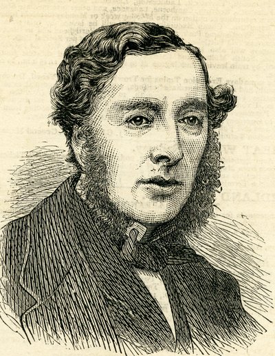 William Richard Annesley, 4th Earl Annesley (1830-74) Ilustrace z The Graphic 22. srpna 1874 od English School