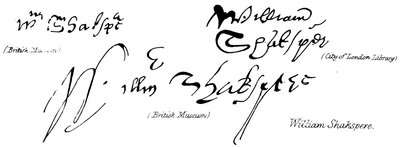 William Shakespeare od English School