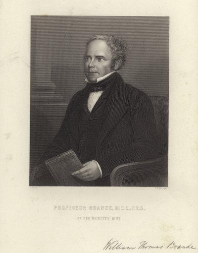 William Thomas Brande od English School