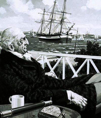 William Turner seděl celé hodiny a díval se, jak plují plachetnice od English School