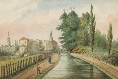William Walk, Cannonbury, 1840 (wc na papíře) od English School
