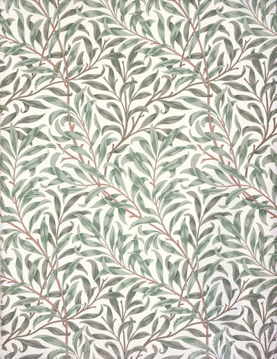 Willow Bough, design tapety, 1874 (tapeta) od English School