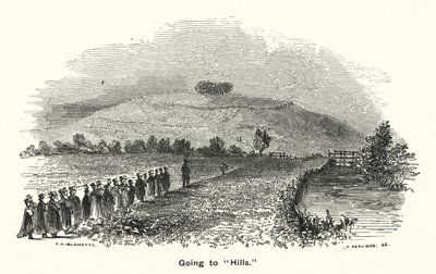 Winchester College: Going to "Hills" (rytina) od English School