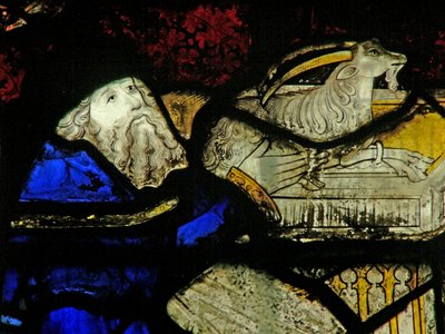 Okno S3 zobrazující příběh Noemovy archy: Noemova oběť od English School