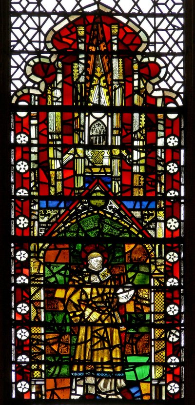 Okno w32 zobrazující svatého Štěpána od English School