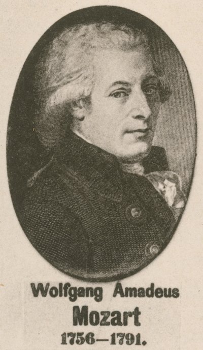 Wolfgang Amadeus Mozart (hlubotisk) od English School