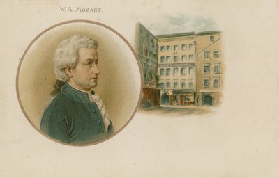 Wolfgang Amadeus Mozart , rakouský skladatel a hudebník od English School