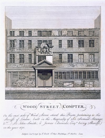 Wood Street, Compter, hospoda. 1793. od English School