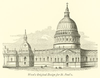 Wrens originální design pro St Pauls od English School