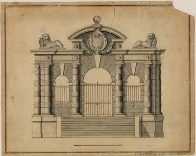 York Stairs od Iniga Jonese, c 1626 od English School