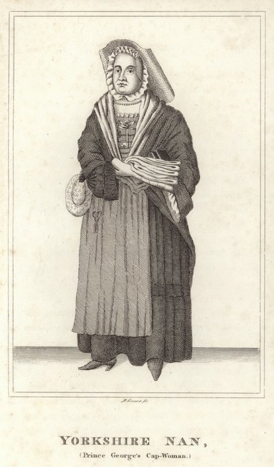 Yorkshire Nan, Prince Georges Cap-Woman od English School