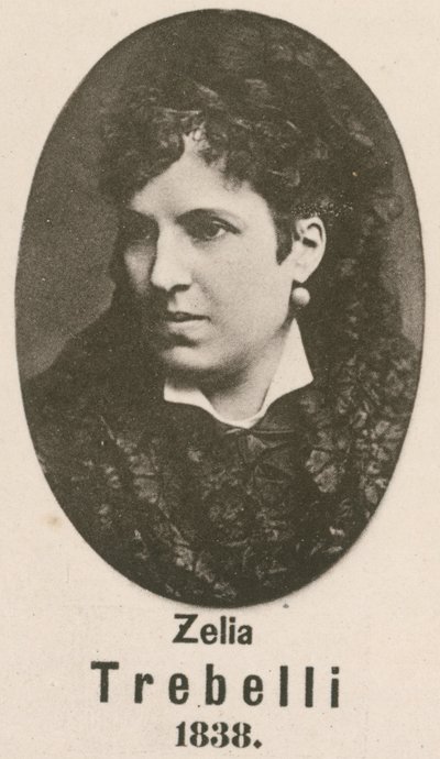 Zelia Trebelli (rytiny) od English School