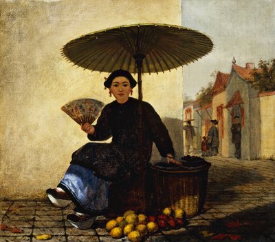 Prodejce ovoce, 1862 od Enoch Wood Perry