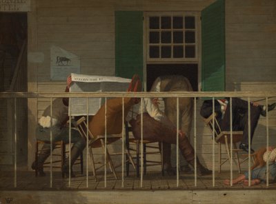 Pravý Američan, ca. 1874. od Enoch Wood Perry