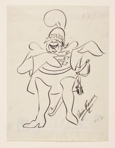 Enrico Caruso jako Don José v "Carmen" od Enrico Caruso