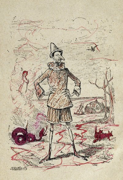 Pinocchio, 1883 od Enrico Mazzanti