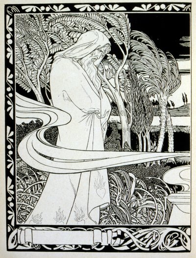 strana "Juda". sbírka balad nežidovského básníka Börriese von Münchhausena 1900 od Ephraim Moses Lilien
