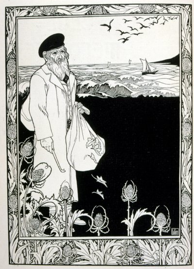 strana "Juda". sbírka balad nežidovského básníka Börriese von Münchhausena 1900 od Ephraim Moses Lilien