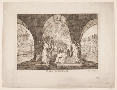 Minos a Voltaire od Erasmus Cristoffer Karlebye