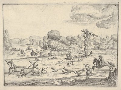 Hon na kance v krajině, ca. 1620-38. od Ercole Bazicaluva