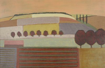 Krajina Roussillon od Eric Contemporary Artist Hains