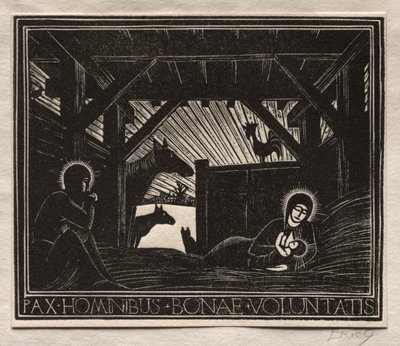 Vánoční dárky: Svítání od Eric Gill