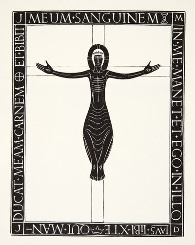 Krucifix od Eric Gill