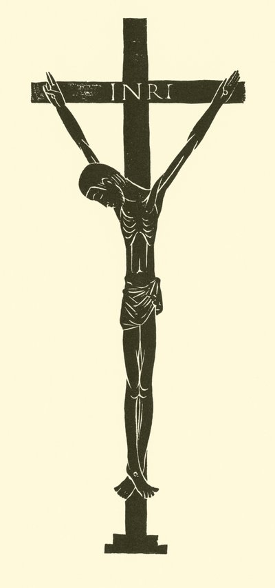Krucifix od Eric Gill